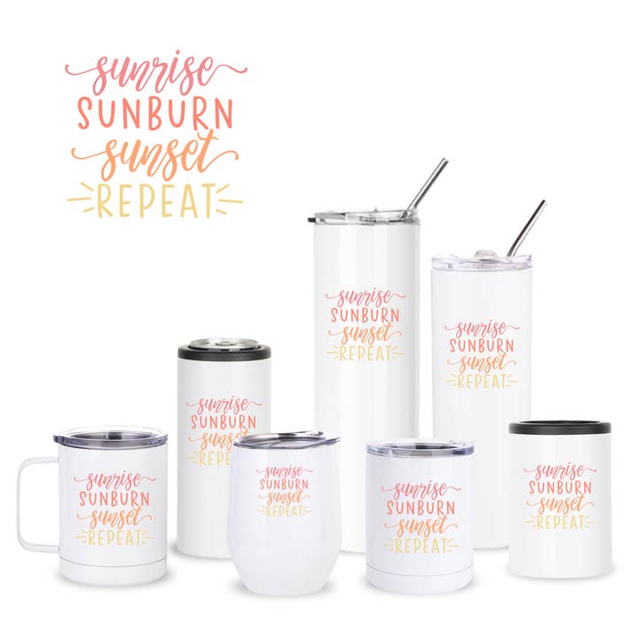 Soluppgång Solnedgång Isolerad Dryckesvara för wholesale av Creative Compass