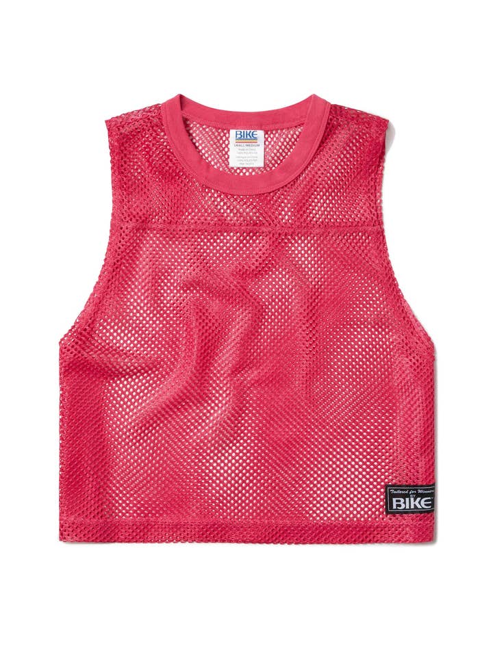 Hot Pink Sleeveless Practice Jersey for wholesale on Faire0
