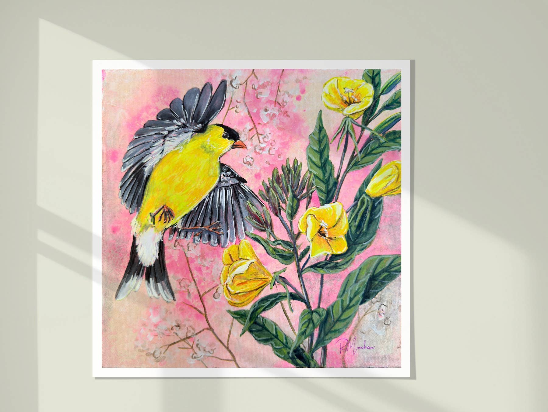 R.Machan Fine Art - Wholesale Art Print - "Freedom" 16"x16" Giclée Poster Print1