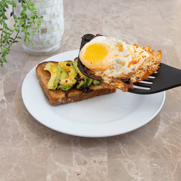 Fox Run Brands – Espátula por atacado – Fox Run Flat Turner Nylon, Espátula de Cozinha com Fenda Preta, 12"2