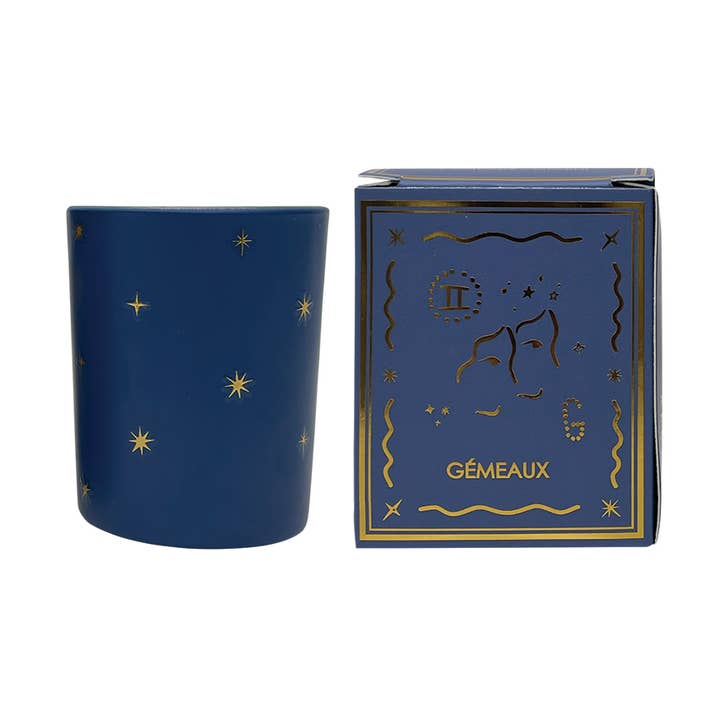 Opjet Paris - Wholesale Novelty Candle - Zodiac Gemini candle D5.5 H6.5cm0