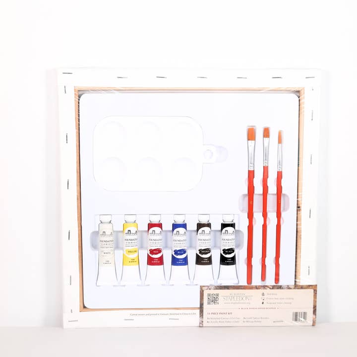 Stapledon Arts - Wholesale DIY Craft Kit - 11 Piece Paint Kit: Kè Kontan - Blooming Boy1