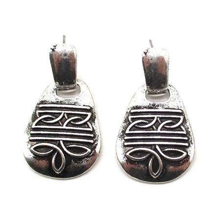 Brinco Pendente com Costura de Bota Ocidental por atacado de Snowing West