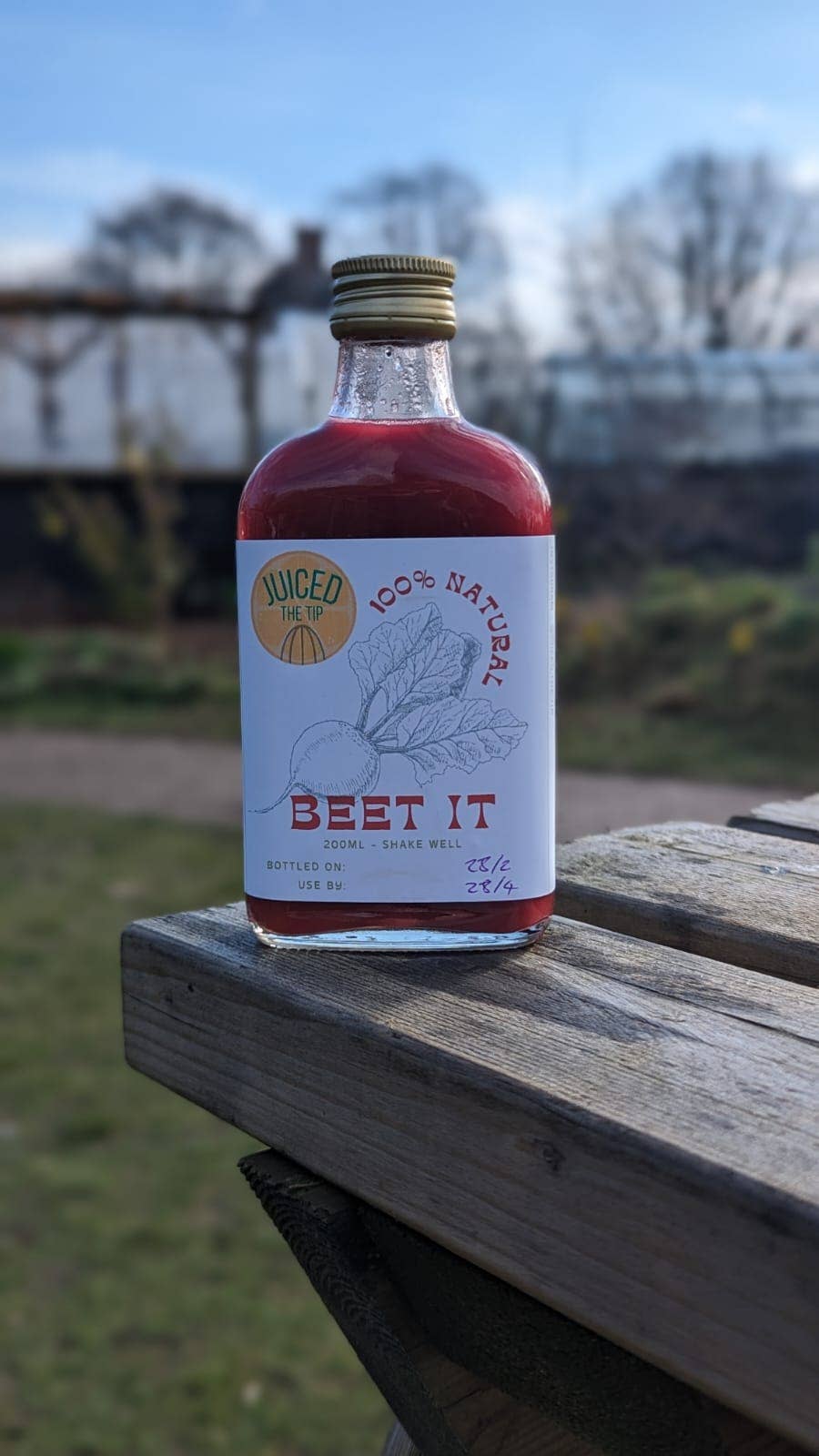 Juiced the Tip – wholesale Wellness juice/tonic – Beet It - Beetroot, Ginger, Carrot, Apple Health Shot 200ml1