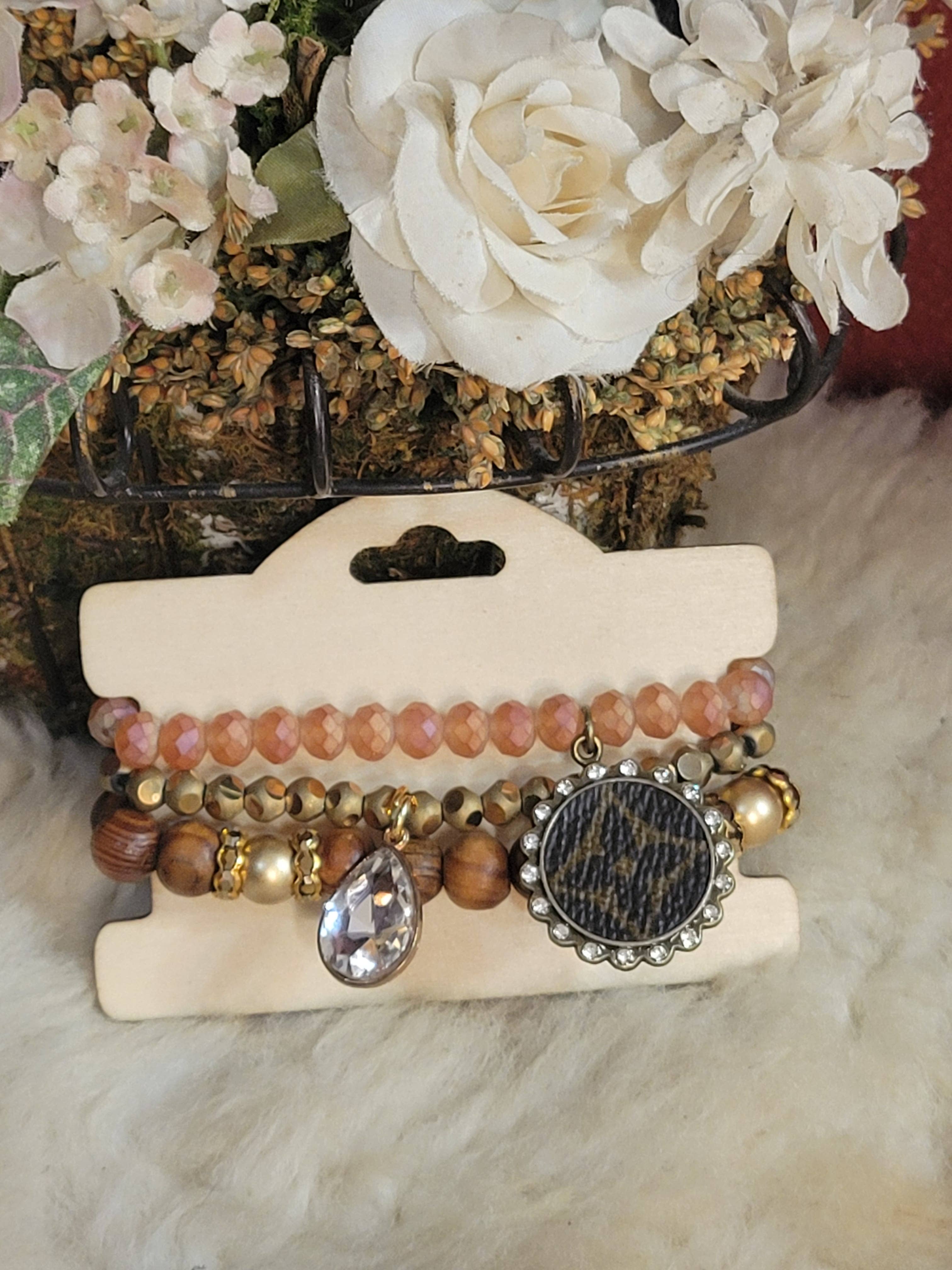 Upcycled Always & Forever accessories - Wholesale Jewelry Set - Upcycled small stacks - last ones available 2