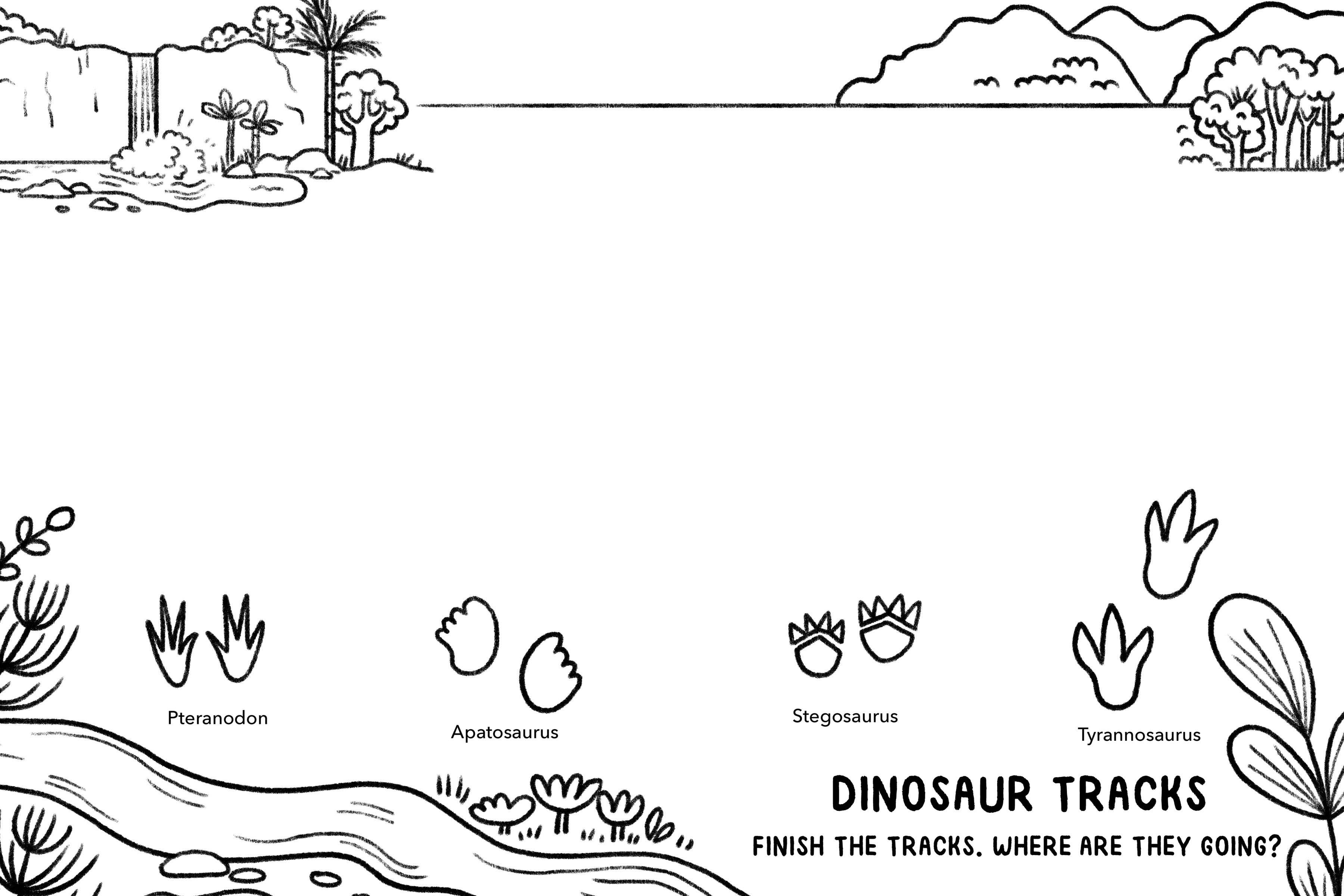 Bushel & Peck Books - Wholesale Colouring and activity book – kids and baby - Mini Doodles: Let's Draw Dinosaurs13