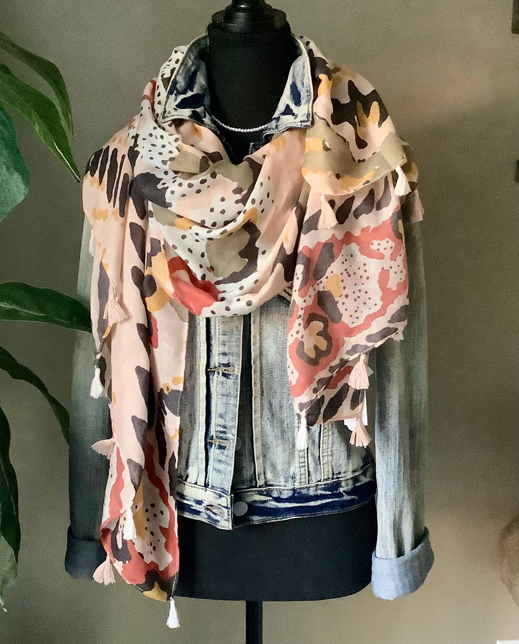 Beautiful Boundaries - Wholesale Scarf - Women's - Scarf, womens chiffon shawl scarf, Lightweight scarf3