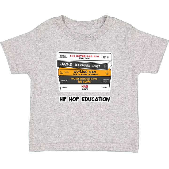 HIP HOP EDUCATION T-SHIRT for wholesale by Mini FLEX KIDS
