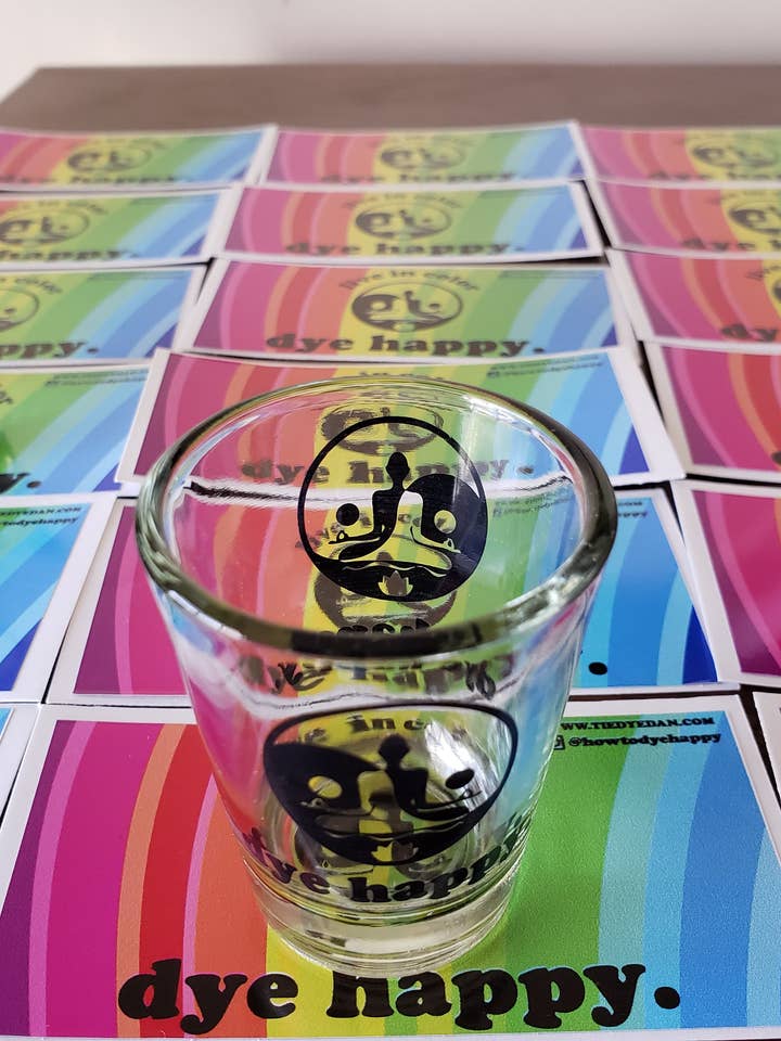 Shot Glas for engroshandel hos Dye Happy