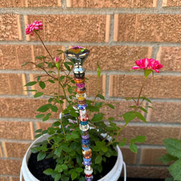 Garden/Plant decorative stake for wholesale by Me Soy Happy Candle Co & More