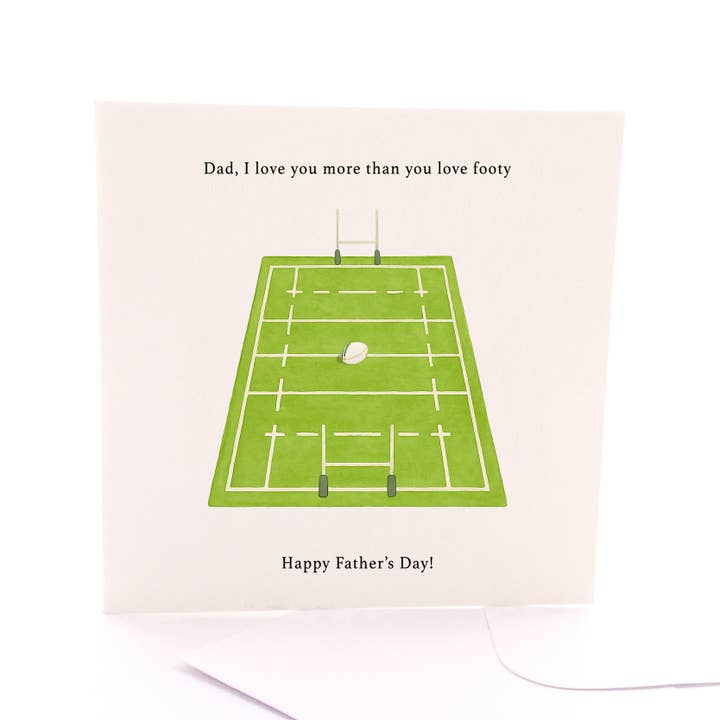 Rugby Dad- Father's Day Card for wholesale by Pleasant Tree