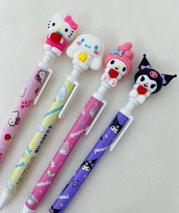 K-Wonderland – Großhandel Bleistift – Sanrio 3D-Figuren Kugelschreiber mit 0,5 mm Spitze7