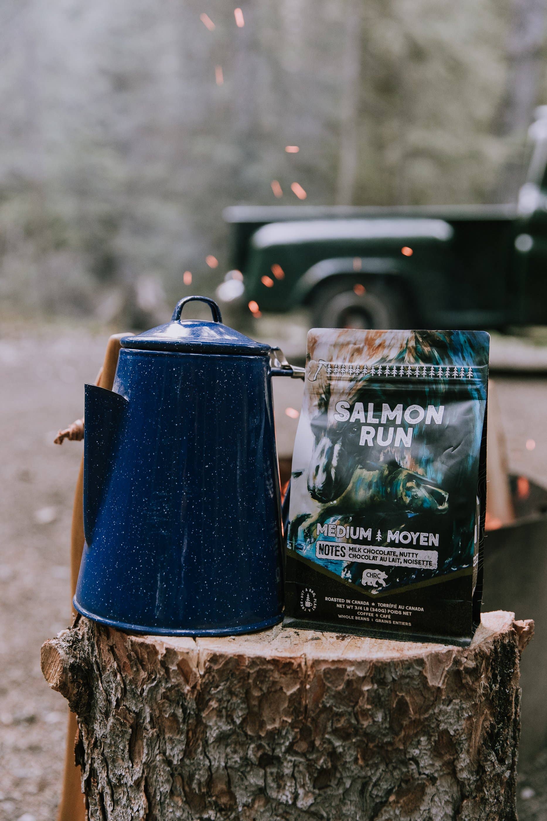 Canadian Heritage Roasting Company - Venta al por mayor Café en grano - Salmon Run - Café orgánico (MED)5