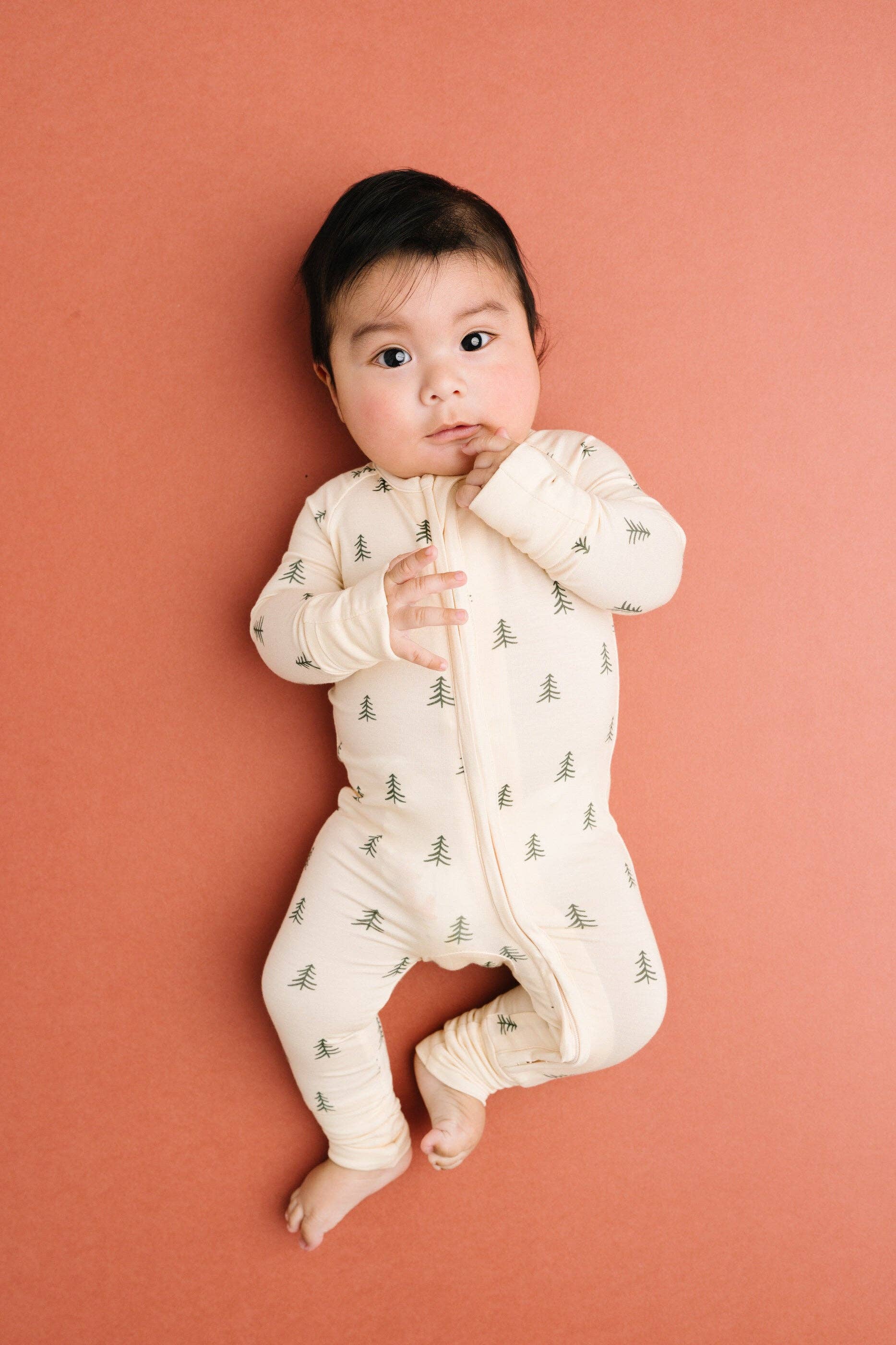 Little One Shop - Wholesale Sleepsuit - Baby - Pine Forest Bamboo Sleeper0
