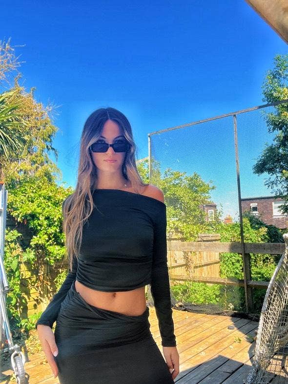 Robe & Haut Charlotte Summers pour la vente par DON JOHN BY VICTORIA CHARLES