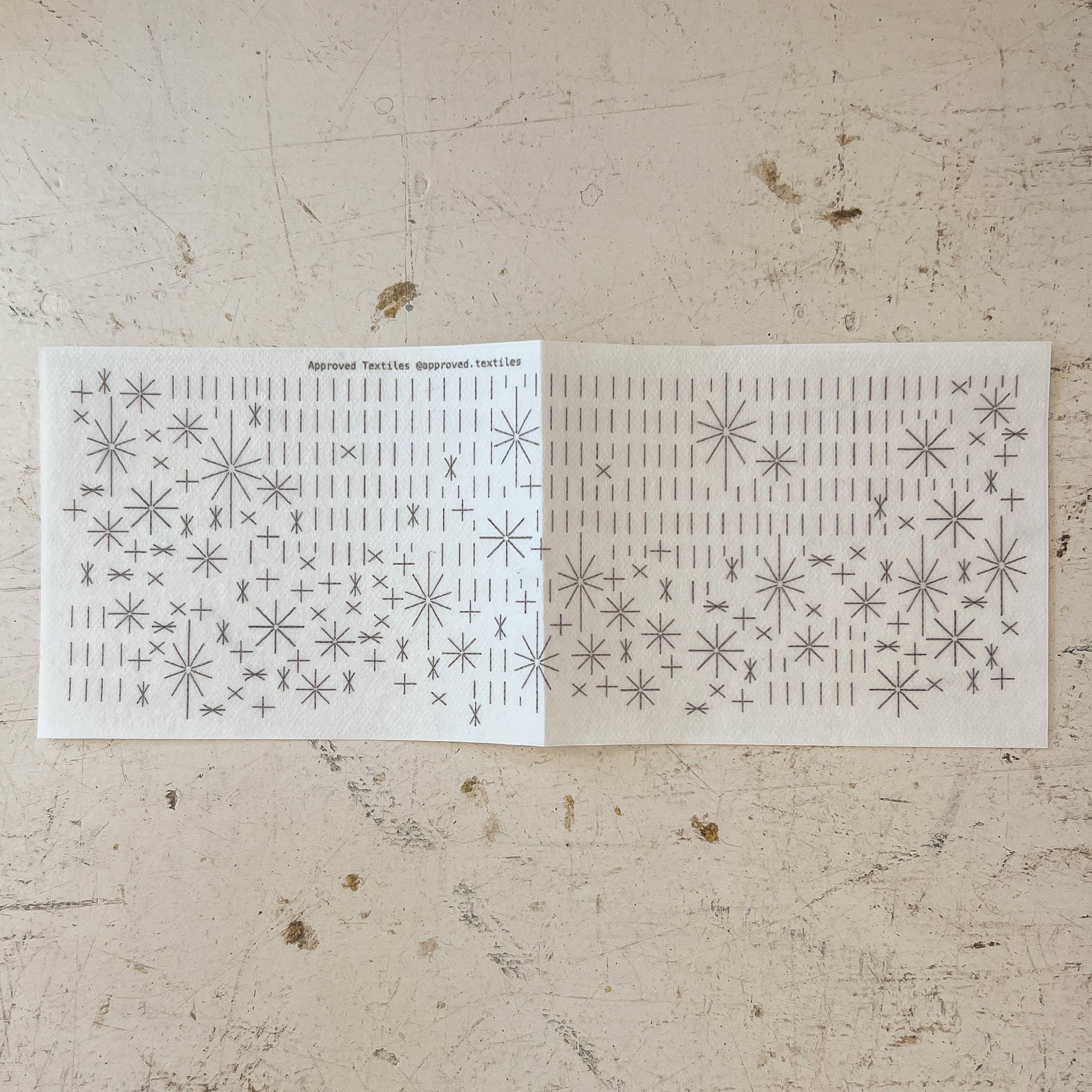 Approved Textiles - Wholesale Craft Sewing Kit - Stars - Minimal Mending + Embellishment Transfer2