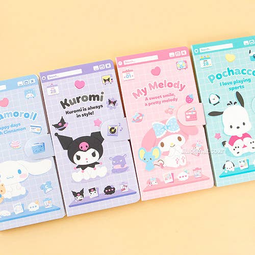 K-Wonderland - Wholesale Sticky Notes - Sanrio Characters Variety Memo Sticky Notes pack1