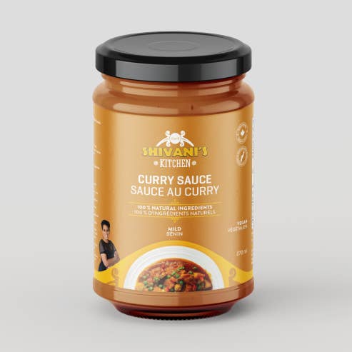 All Natural Mild Curry Paste for wholesale by Shivani's Kitchen