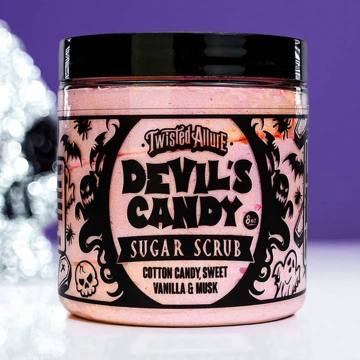 Devils Candy Sugar Scrub for wholesale by Twisted Allure