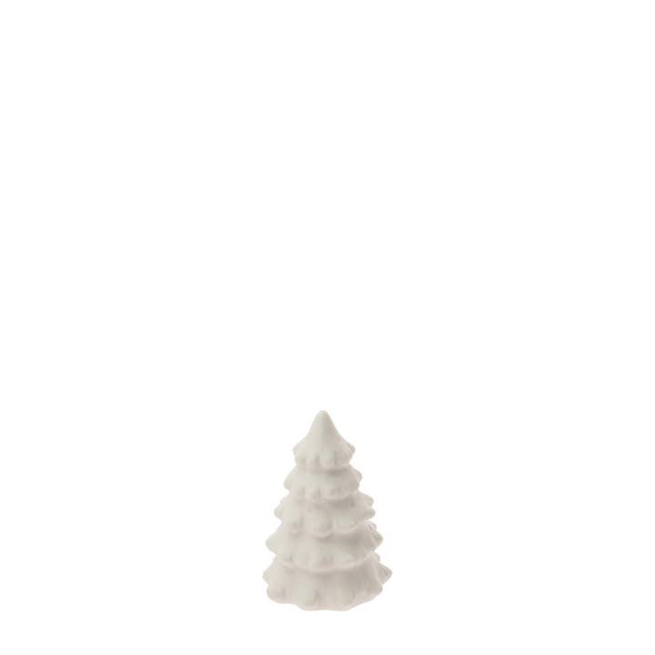 Boston International – wholesale Christmas decoration – 2.25" Tall White Ceramic Led Xmas Tree Christmas0
