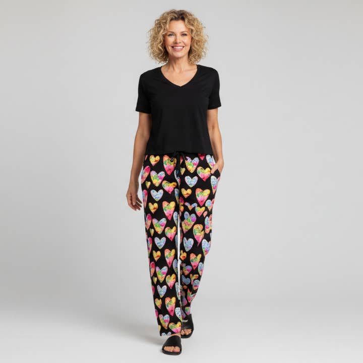 Kärlek i full blom loungebyxor för wholesale av Natopia