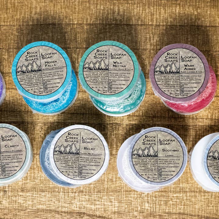 Rock Creek Soaps - Wholesale Loofah - Loofah Sampler Box