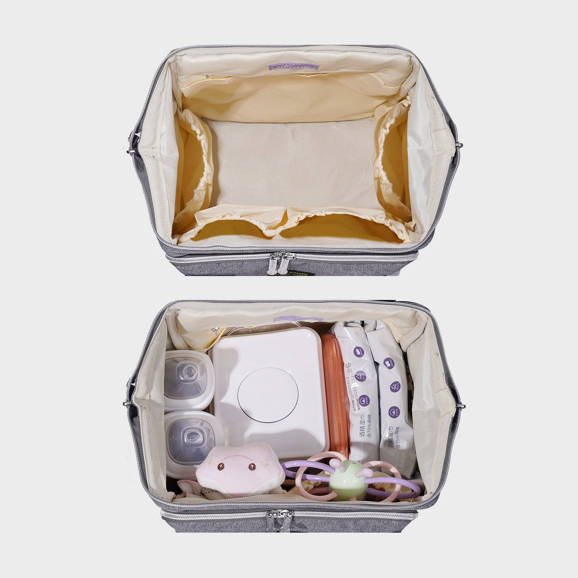 Sunveno - Wholesale Diaper Bag - Baby - Open-Wide Diaper Backpack9