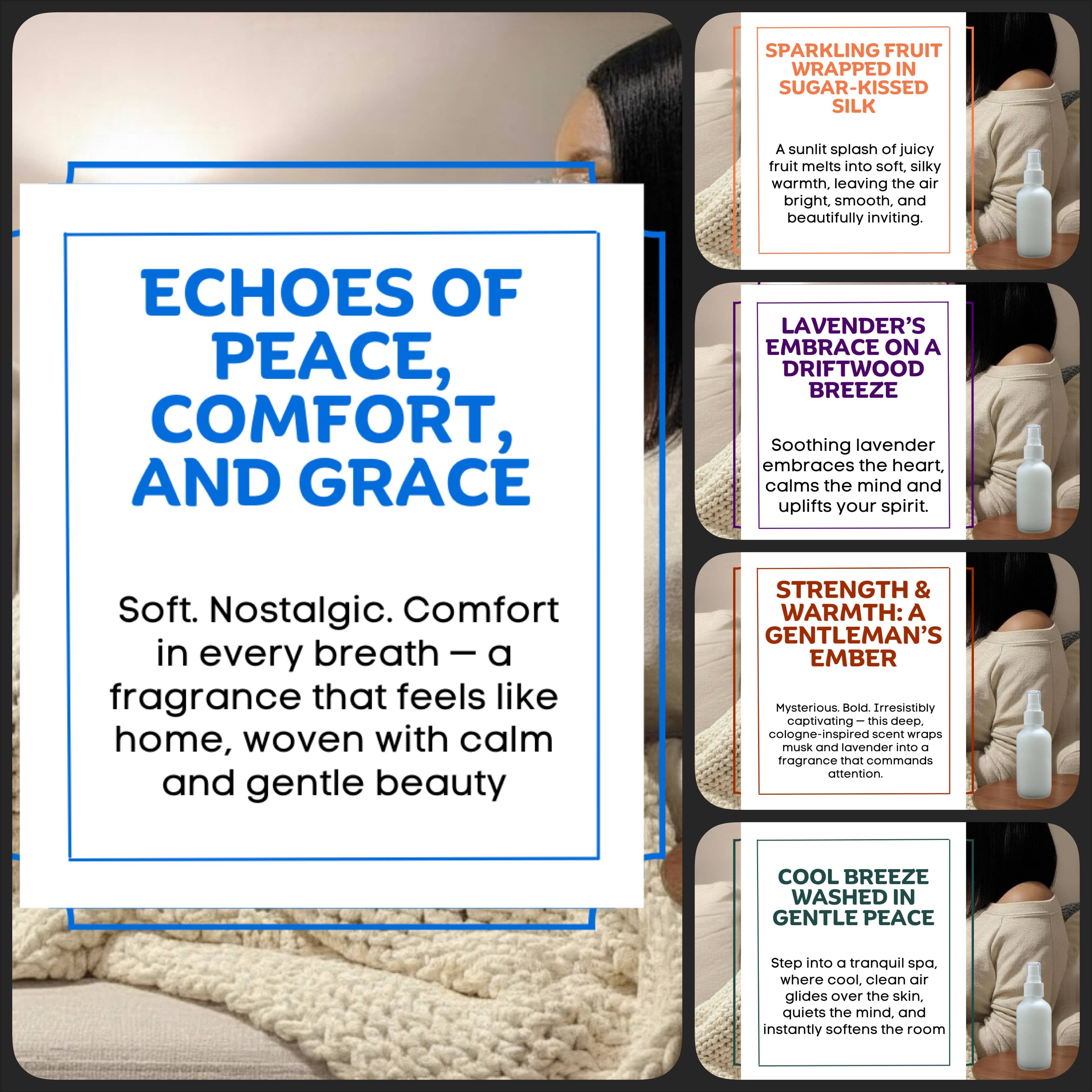 Kendranique's Creations - Wholesale Room & Linen Spray - Grace & Glow Mini Room & Linen Spray | Core Collection | Everyday Gift Idea1