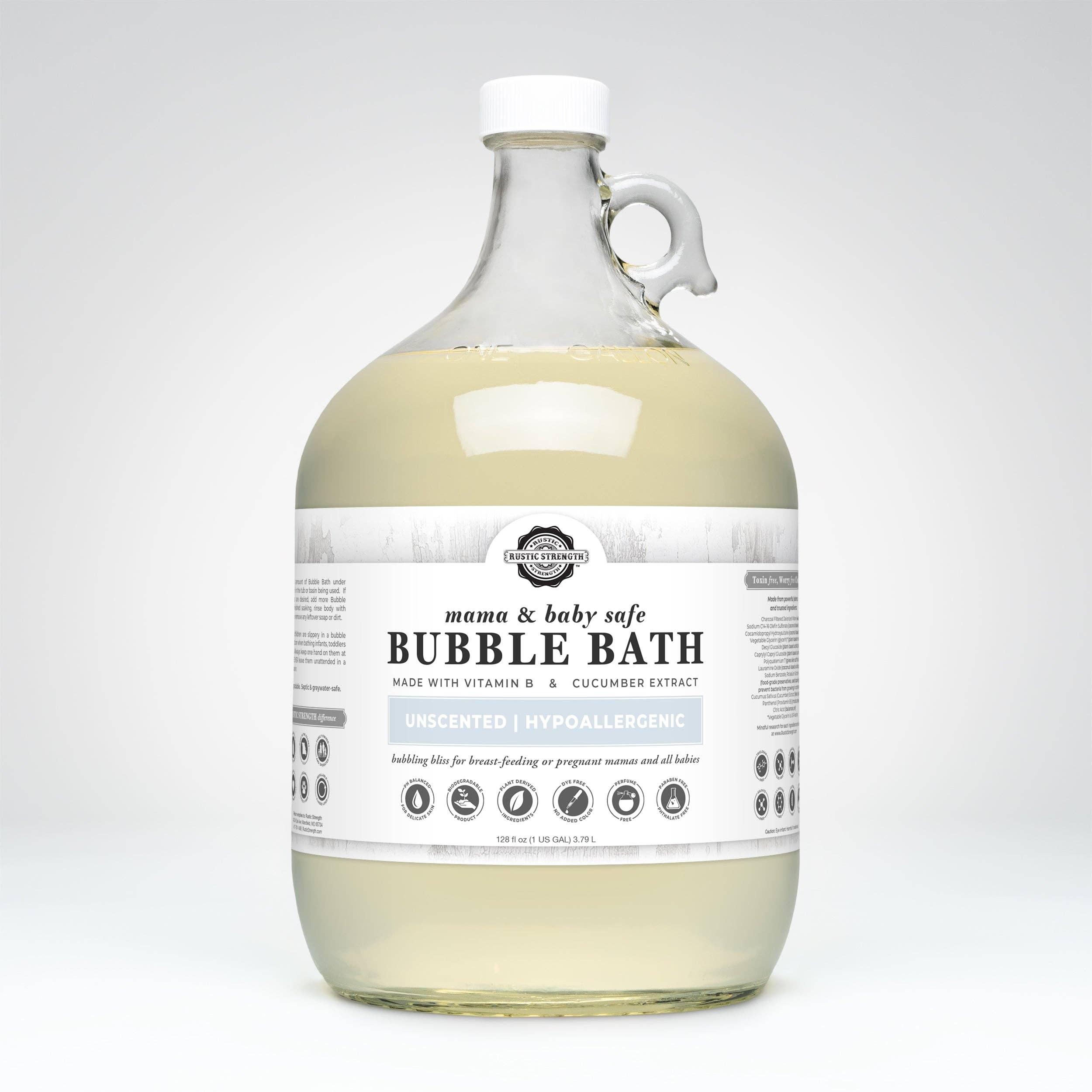 Rustic Strength - Wholesale Bubble Bath - Sulfate-Free Bubble Bath for Sensitive Skin6