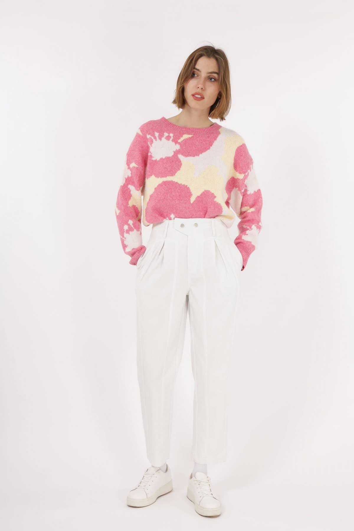 Daphnea - Wholesale Pants - Women's - 3773 CARROT PANTS0