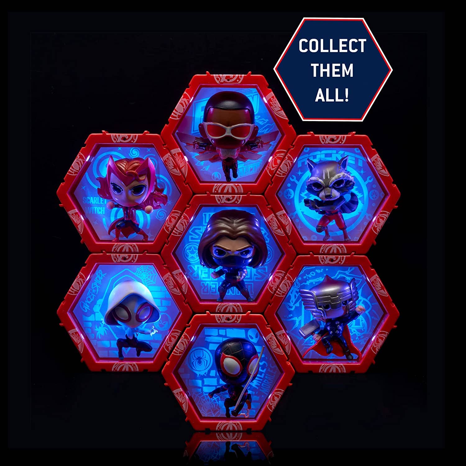 Curiosity Distribution - Wholesale Figurine Toy - Kids - Marvel Spider-Man: Miles Morales - Light Up Figurines- Christmas Stocking Filler3