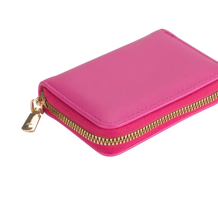 Kaleidoscope Accessories - Wholesale Wallet - Women's - Vegan leather accordion card holder wallet, 4 assorted4