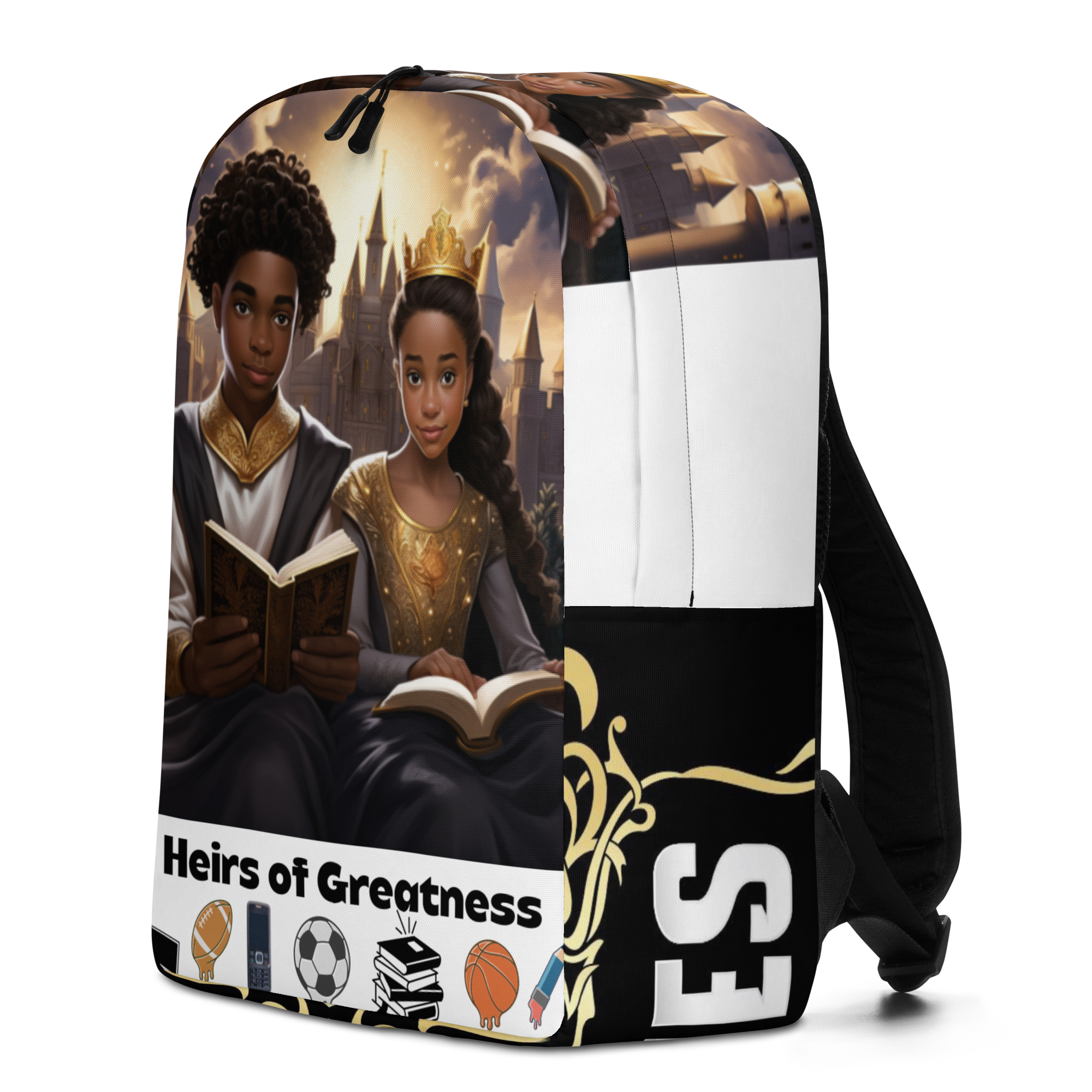 Diamond Eyes Enterprises - Wholesale Backpack - Unisex - Heirs of Greatness Backpack Collection7