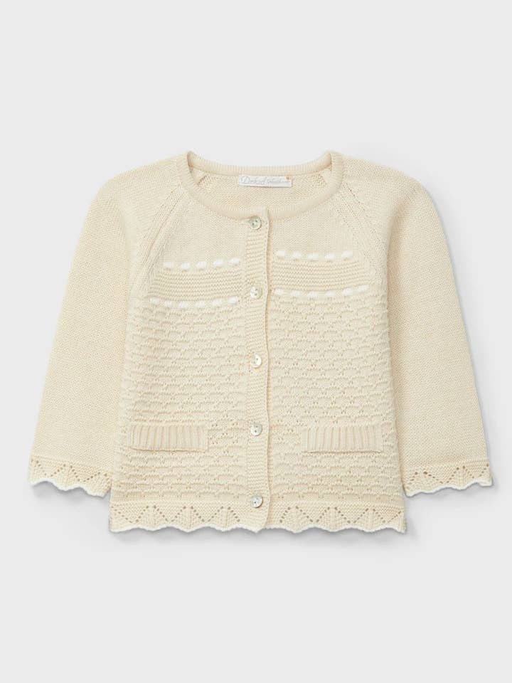 Rebeca tricotosa beige nyfødt | Dr. Kid by Charanga for engroshandel hos Charanga