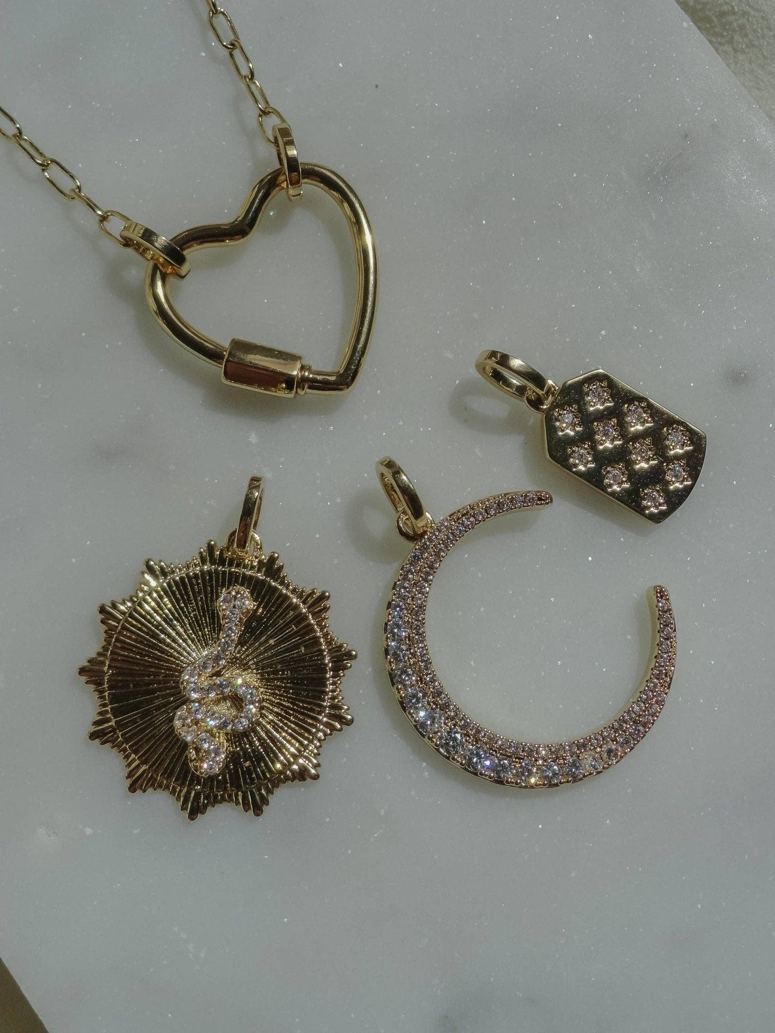 five and two - Venta al por mayor Collares de cadenas y eslabones - Colgante de encanto Frankie21