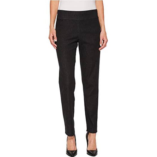 Krazy Larry P607 Denim Ankle Pant - Black Denim for wholesale on Faire0