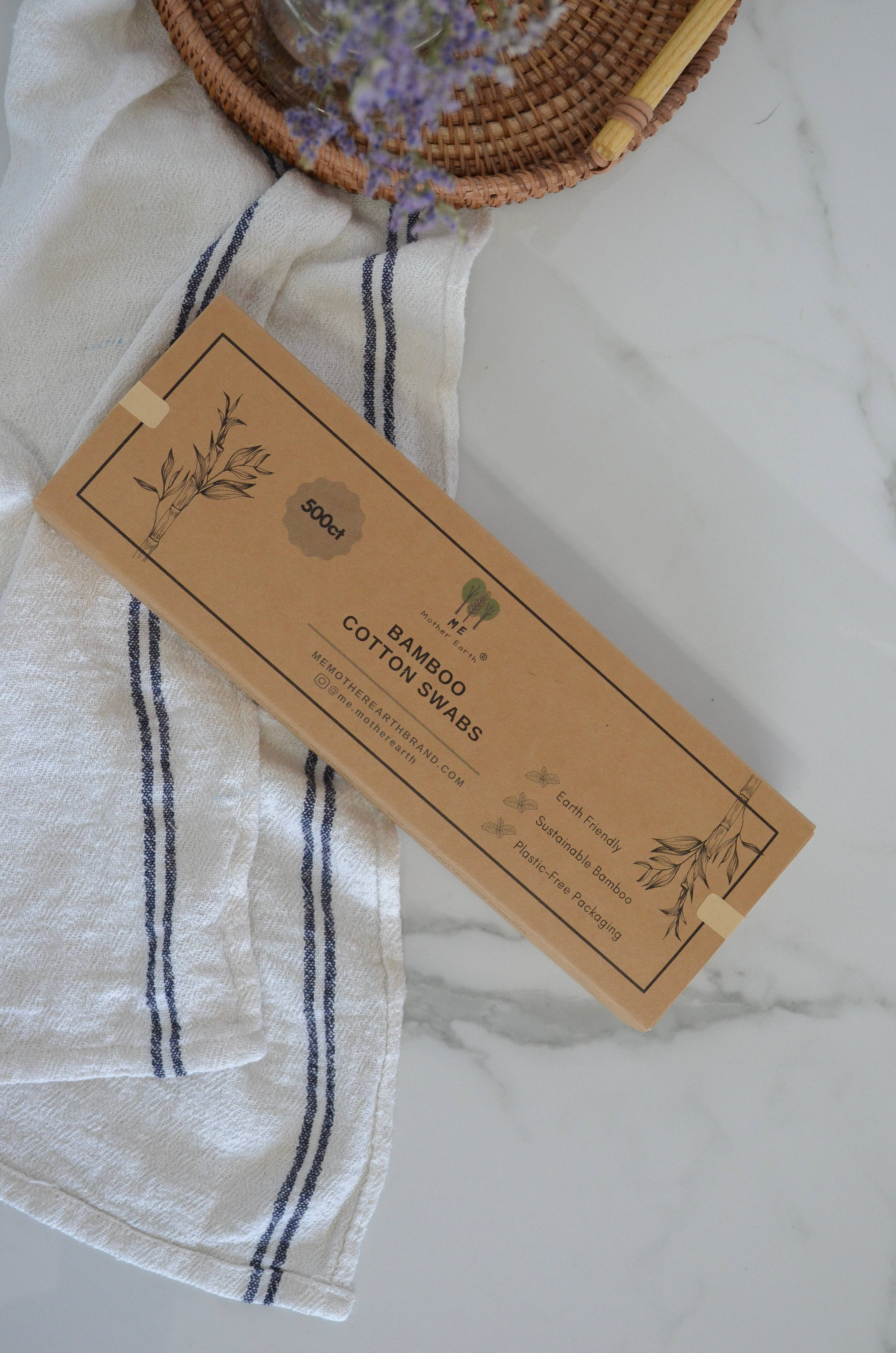 Me Mother Earth – Cotonete por atacado – Cotonetes Bambu Algodão 500ct1