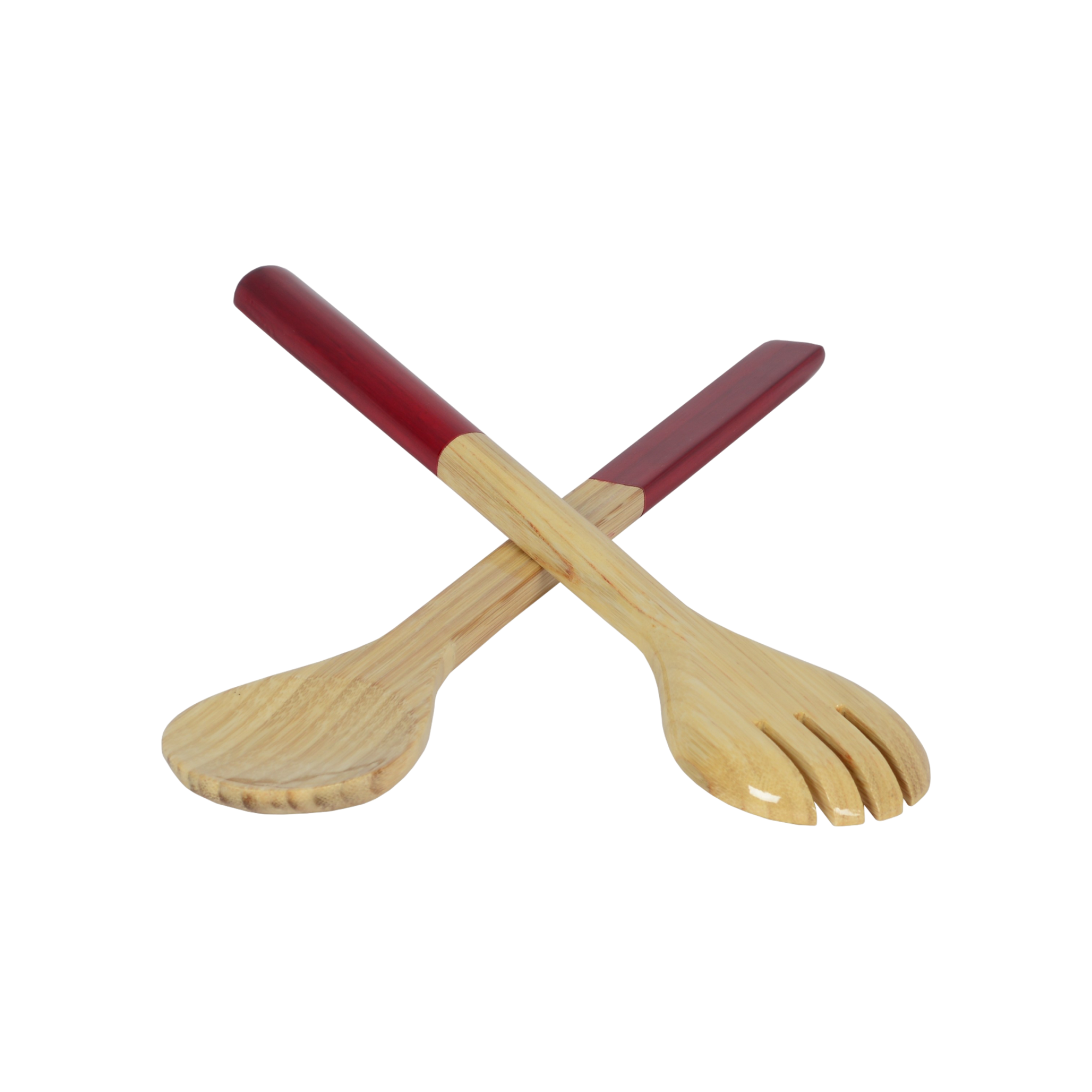 albert L. (punkt) Inc. - Wholesale Serving Utensil - Large Bamboo Server Set4