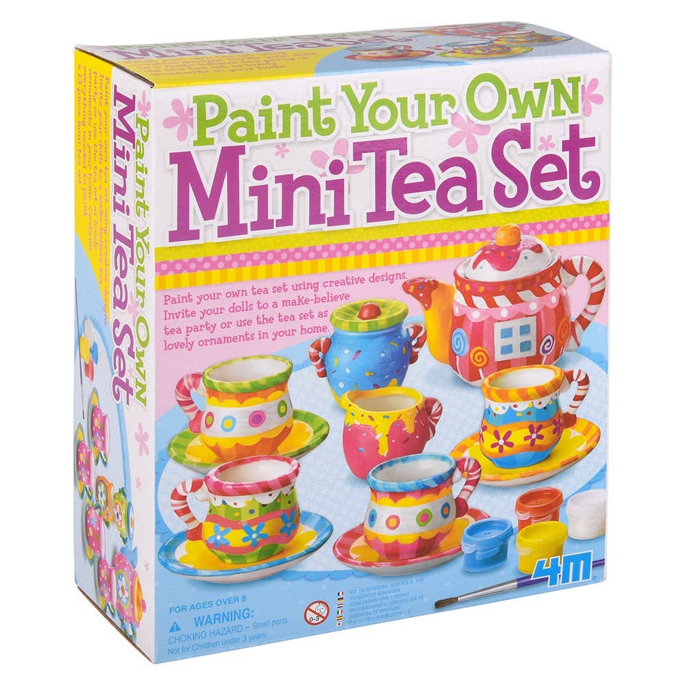 The Toy Network - Wholesale DIY Craft Kit - Kids - Paint Your Own Mini Tea Set6