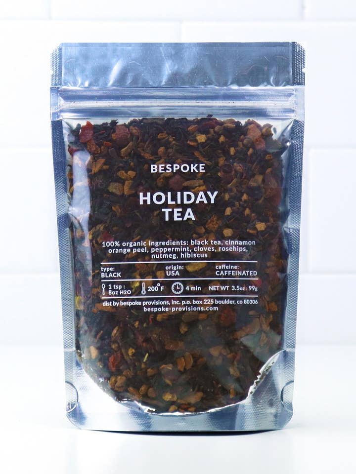 Holiday Tea - Organic Premium Loose Leaf Fall & Christmas for wholesale by Bespoke Provisions