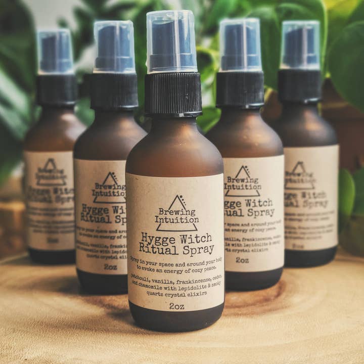 Hygge Witch Ritual Spray for wholesale by Brewing Intuition