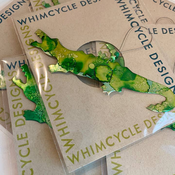 Seatree Studio - Vente Objets de décoration - Décoration en forme de crocodile - Ornement en forme d'alligator 1