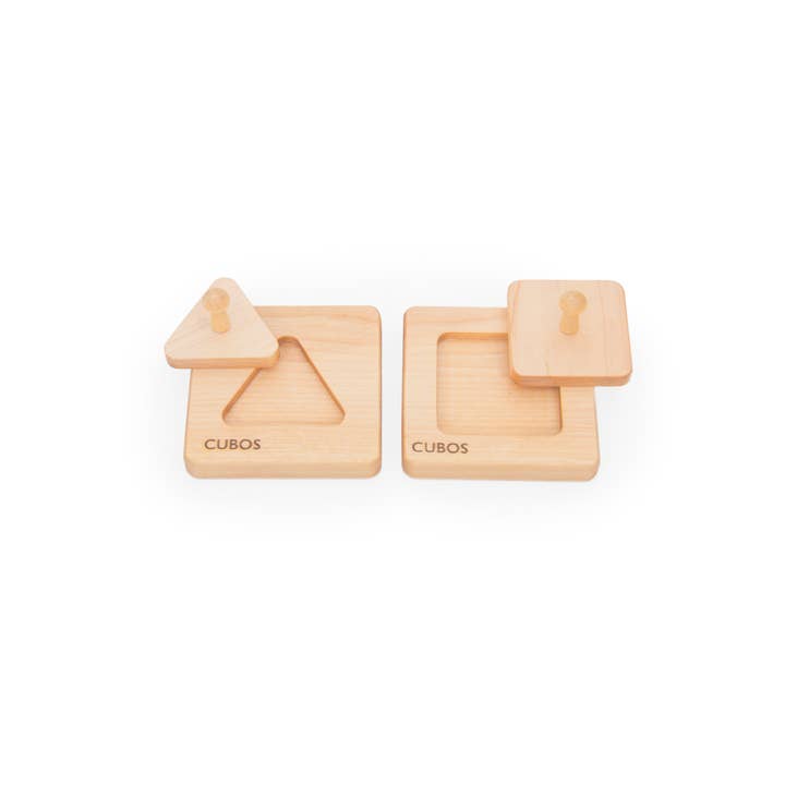 Cubos Square and Triangle Puzzle for wholesale by CUBOS