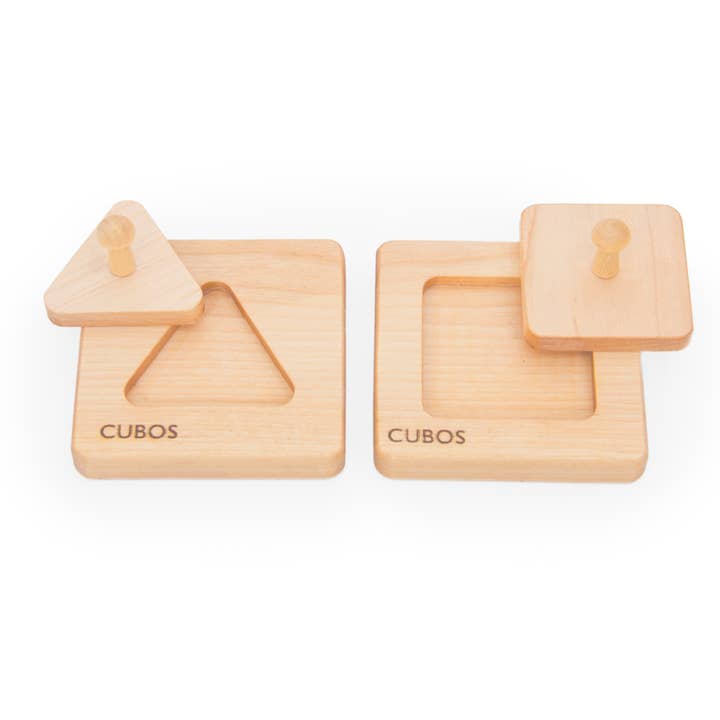 CUBOS – wholesale Pussel - Barn – Cubos kvadrat och triangel pussel