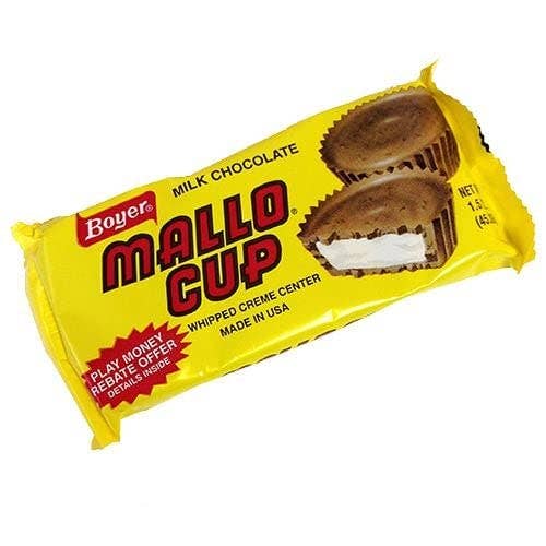 Shop The King - Wholesale Chocolate Covered Sweets - Mallo Cup 24 Per Box0