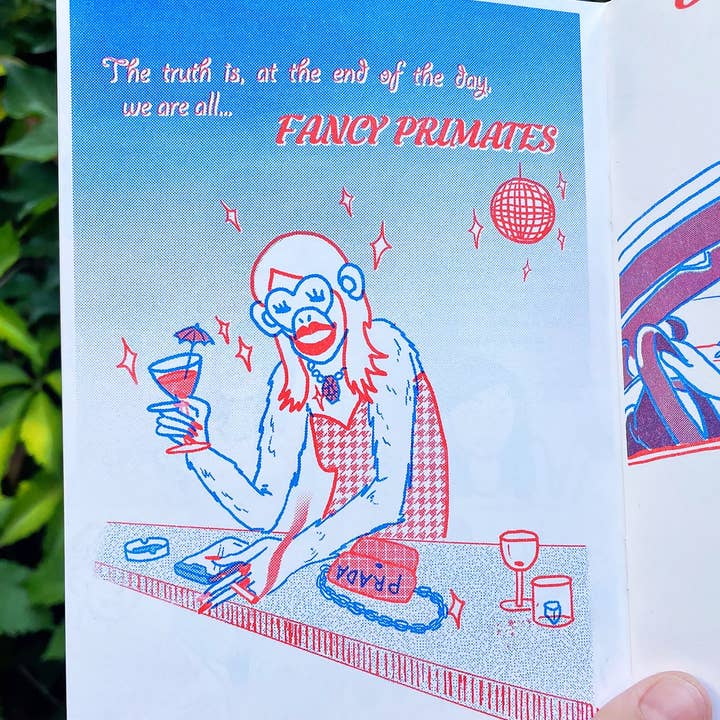 Tamiko Sidore Studio - Wholesale Tijdschrift - *Pre-order* ON MY MIND - Risograph Zine3