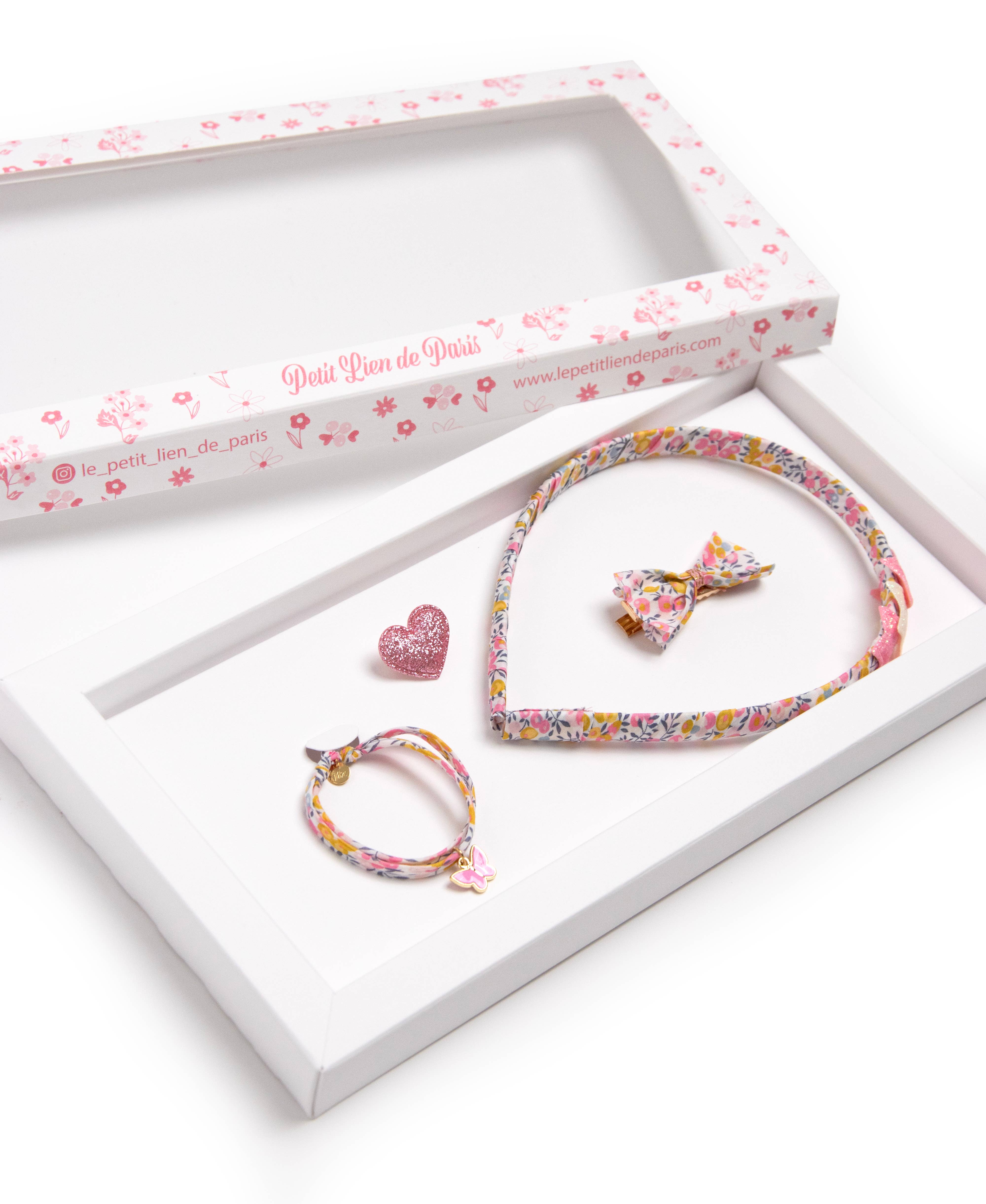 Le Petit Lien de Paris - Wholesale Barrette - Kids - Wiltshire Bud Aurore Gift Set