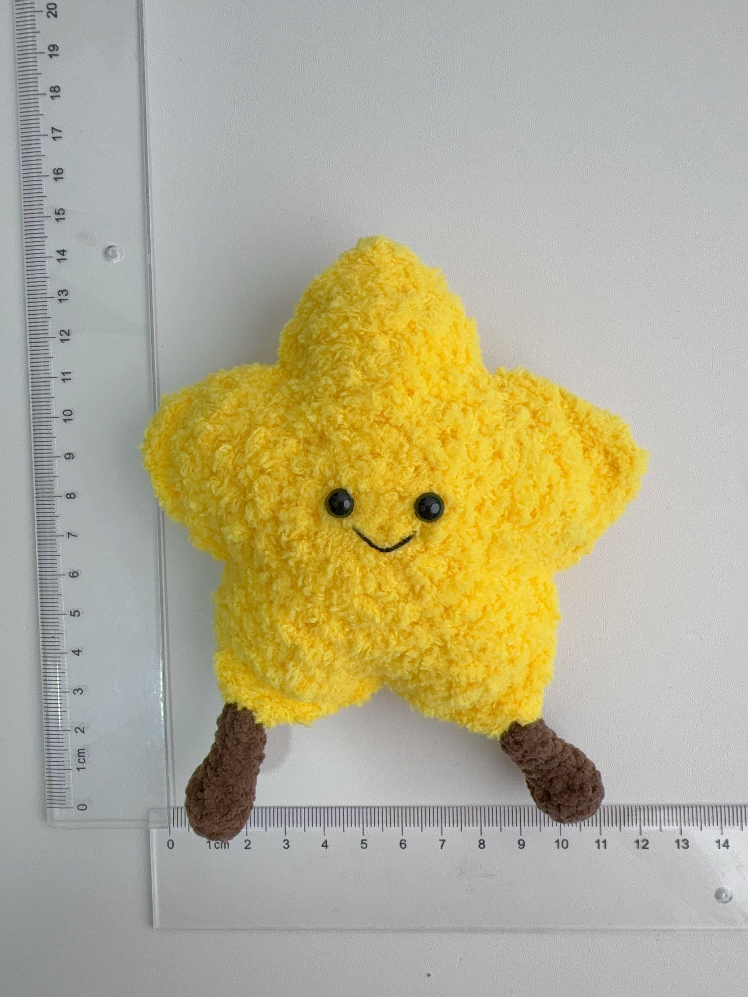 Lilyrosy（Duty free) - Vente Poupée – enfant - Peluches au crochet inspirées de Jellycat - Soleil, Nuage, Lune, Étoile16