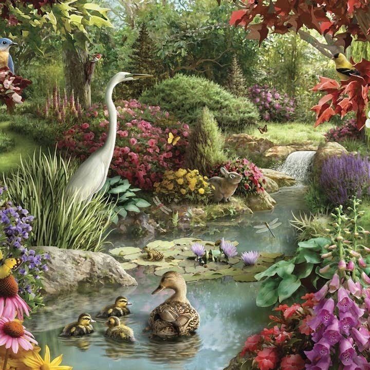 Alan Giana "Nature's Embrace" for wholesale by Starz Puzzles LLC