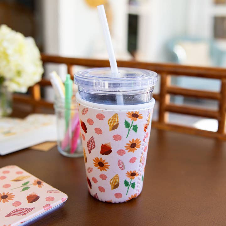 Oak Shore Collective LLC - Wholesale Drink Huggers & Koozies - Gulf Coast | Reusable Coffee Sleeve1